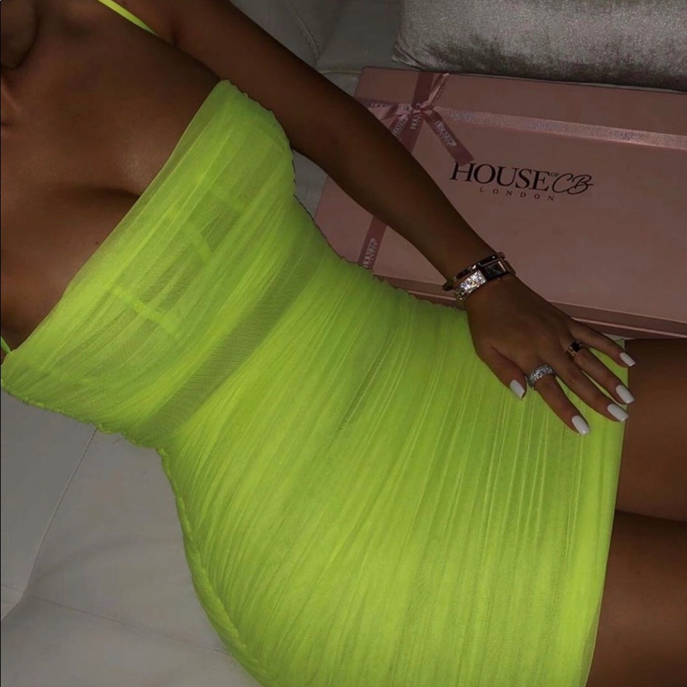 House of CB neon dress